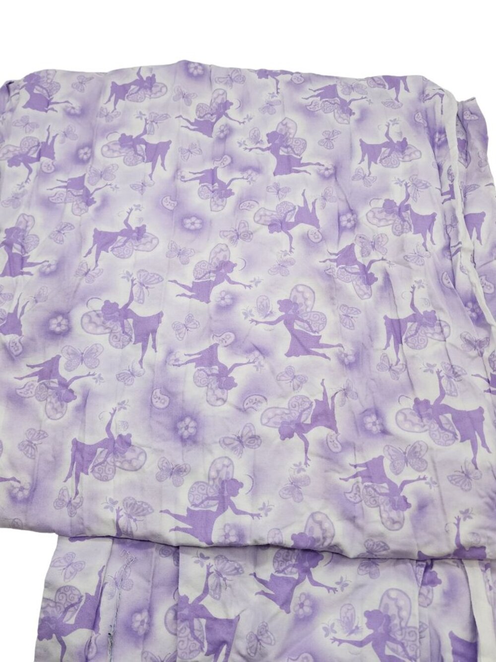 Concord Pixie Garden Purple fabric 100% cotton 46 x 165 Prewashed